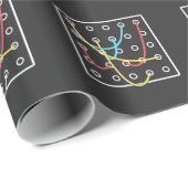 Analoge modulaire Synthesizer  Toetsenbord Cadeaupapier (Rol Hoek)