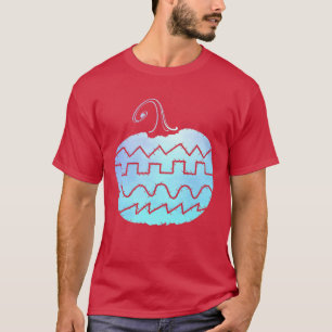 Analoge Muziek Pumpkin Synthesizer vrienden T-shirt