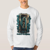 Analoge nostalgie,  ontwerp t-shirt (Voorkant)