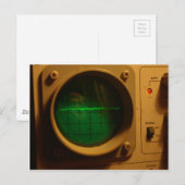 Analoge Oscilloscoop 1964 Briefkaart (Voorkant / Achterkant)