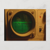 Analoge Oscilloscoop 1964 Briefkaart (Voorkant)