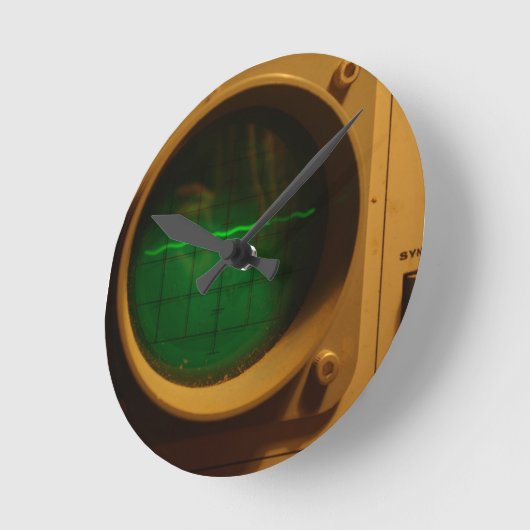 Analoge Oscilloscoop 1964 Ronde Klok (Hoek)