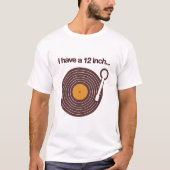 Analoge oude records t-shirt (Voorkant)