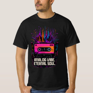 Analoge sfeer, eeuwig ziel cadeau idee t-shirt