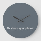 "Analoge stenen" klok (Voorkant)