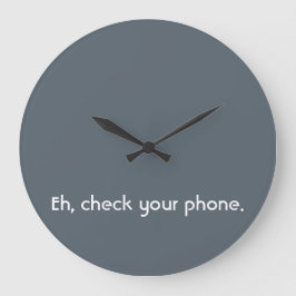 "Analoge stenen" klok