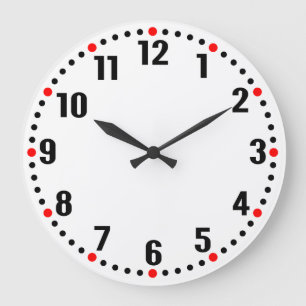 Analoge stijl grote klok