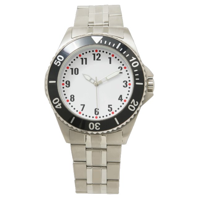 Analoge stijl horloge (Voorkant)