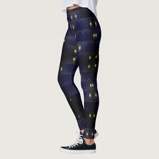 Analoge tijden leggings (Links)