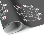 Analoge Vacuümbuis voorpaneel Cadeaupapier (Rol Hoek)