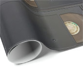 Analoge videocaesetten cadeaupapier (Rol Hoek)