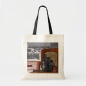 analoge videocamera Retro Tote Bag (Voorkant)