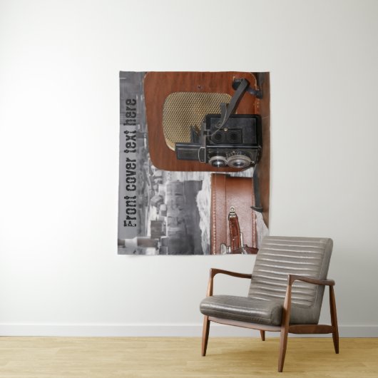 analoge videocamera Retro Wandkleed (In situ)