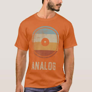 Analoge Vinyl Retro Muziek Liefhebber Vintage Reco T-shirt