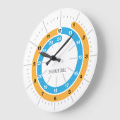 Analoge wandklok van 24 uur (Hoek)