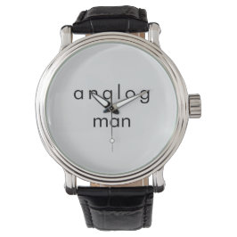 Analoog Man audiofiel Horloge