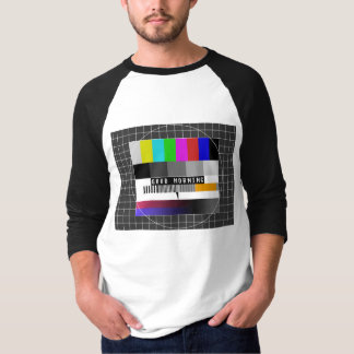 analoog testpatroon t-shirt