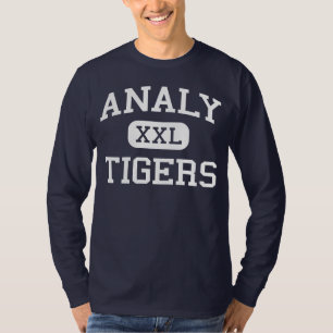 Analy - Tigers - High - Sebastopol California T-shirt