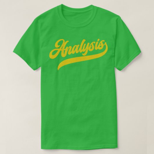 Analyse Cool Data Science T-shirt (Design voorkant)