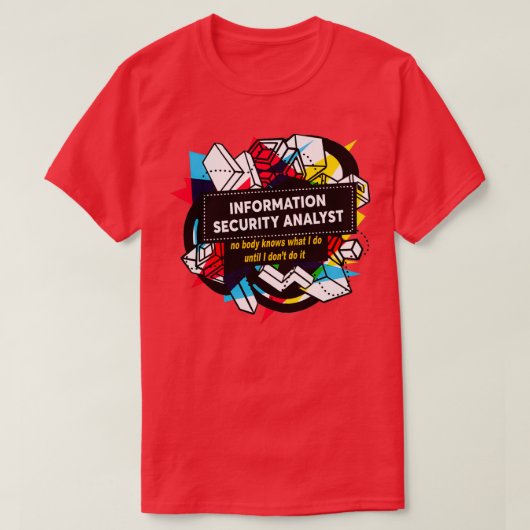 ANALYSE VAN DE INFORMATIEBEVEILIGING T-SHIRT (Design voorkant)