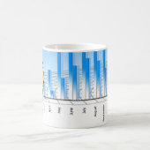 Analyse van financiële en zakelijke gegevens koffiemok (Center)