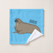 Analyse Walrus cartoon Bad Handdoek (Wasdoekje)