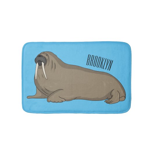 Analyse Walrus cartoon Badmat (Voorkant)