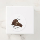 Analyse Walrus cartoon Bedankjes Labels (In situ)