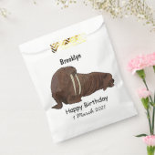 Analyse Walrus cartoon Bedankzakje (Gezegeld)