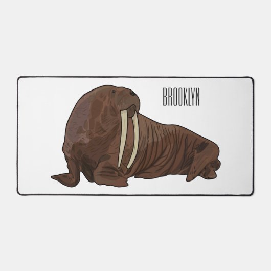 Analyse Walrus cartoon Bureaumat (Voorkant)