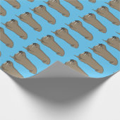 Analyse Walrus cartoon Cadeaupapier (Hoek)