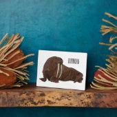 Analyse Walrus cartoon Fotoplaat (Zijkant)