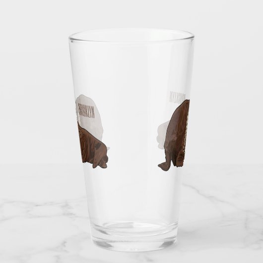 Analyse Walrus cartoon Glas (Rechts)