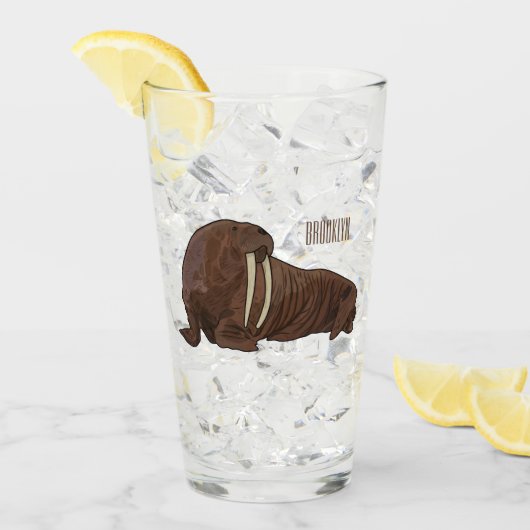 Analyse Walrus cartoon Glas (Voorkant ijs)