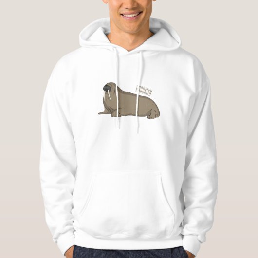 Analyse Walrus cartoon Hoodie (Voorkant)
