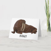 Analyse Walrus cartoon Kaart (Voorkant)