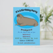 Analyse Walrus cartoon Kaart (Staand voorkant)