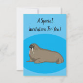 Analyse Walrus cartoon Kaart (Achterkant)