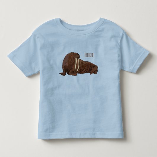 Analyse Walrus cartoon Kinder Shirts (Voorkant)