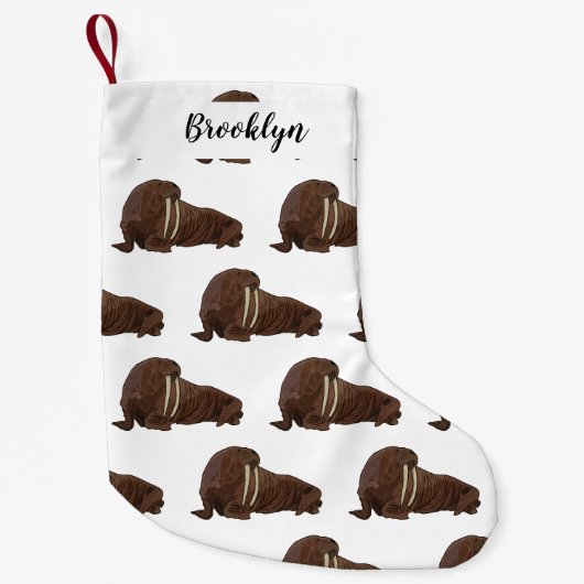 Analyse Walrus cartoon Kleine Kerstsok (Voorkant)