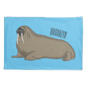 Analyse Walrus cartoon Kussensloop (Achterkant)