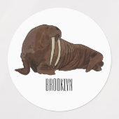 Analyse Walrus cartoon Labels (Design 1)