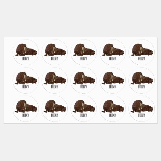 Analyse Walrus cartoon Labels (Vel)