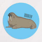 Analyse Walrus cartoon Labels (Design 1)