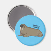 Analyse Walrus cartoon Magneet (Voorkant / Achterkant)