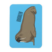 Analyse Walrus cartoon Magneet (Verticaal)