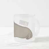 Analyse Walrus cartoon Matglas Koffiemok (Voorkant rechts)