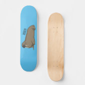 Analyse Walrus cartoon Persoonlijk Skateboard (Voorkant)