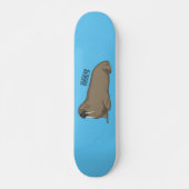Analyse Walrus cartoon Persoonlijk Skateboard (Voorkant)