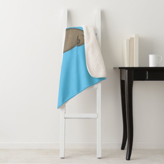 Analyse Walrus cartoon Sherpa Deken (In situ)